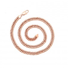 Apzeltīta ķēdīte ar klasisku pinumu